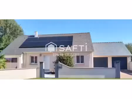 maison de plain-pied 105 m² – 3 ch. – terrain 1 118 m² avec parcelle constructible – pisci