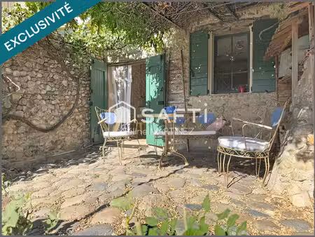 maison de caractère – vue panoramique – terrasse et terrain