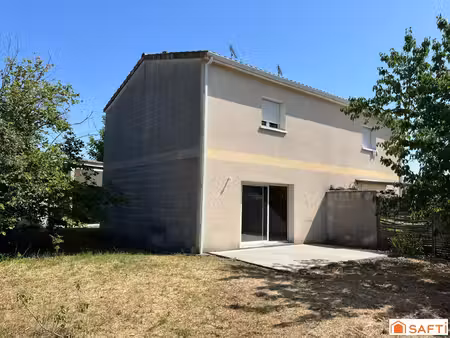 maison mitoyenne 80 m2 avec jardin au calme en deuxieme ligne