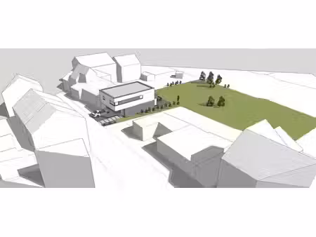 terrain à bâtir de 1164m²   cadre verdoyant à liers