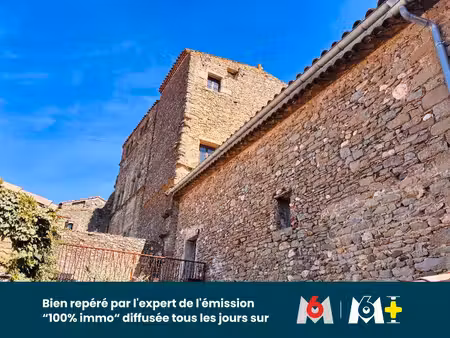 ancienne écurie en pierre attenante au château de peyriac-minervois – un bien de caractère