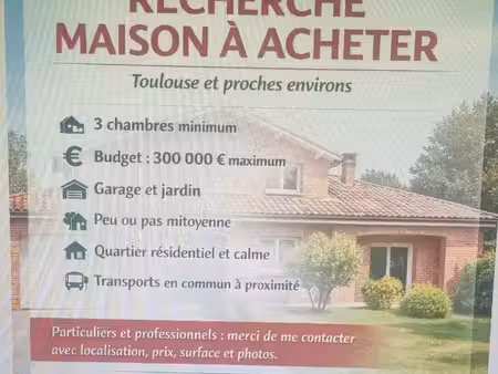 recherche maison à acheter