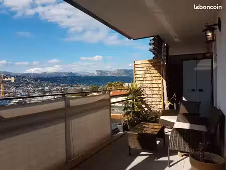 à louer – nice ouest / sainte-marguerite – 2 pièces meublé grande terrasse / box fermé