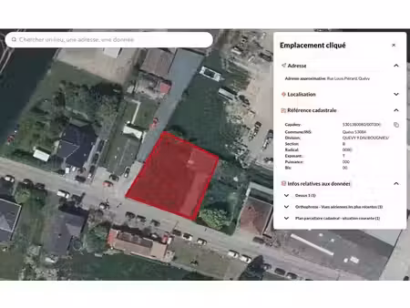 terrain à bâtir - +/-30 mètre largeur de façade - 8 ares 43