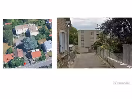 studio de 34m2 + cave + parking voiture + jardinet environ 45m2 face a la gare andrésy lig