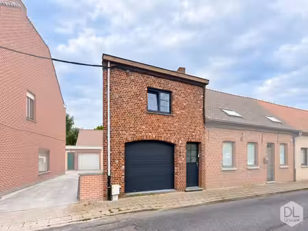 maison 2/3 chambres avec grand jardin s-o et garage top sect