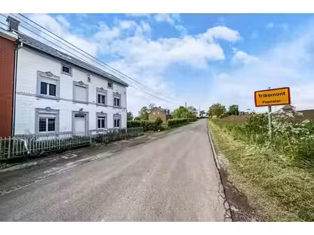wegnez - maison 4 chambres à parachever  cadre verdoyant
