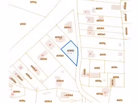 terrain a batir (zone d'habitat au plan de secteur)