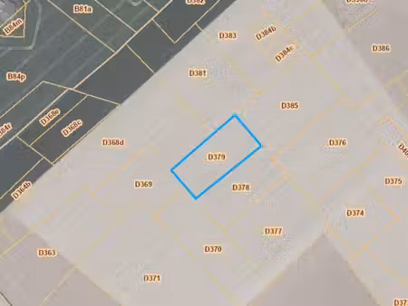 1 terre agricole de 5500m²