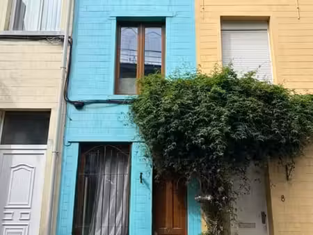 petite maison bruxelloise à rénover