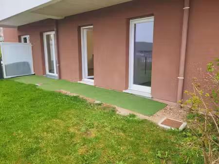 darnetal f2 en rez de chaussée avec jardin
