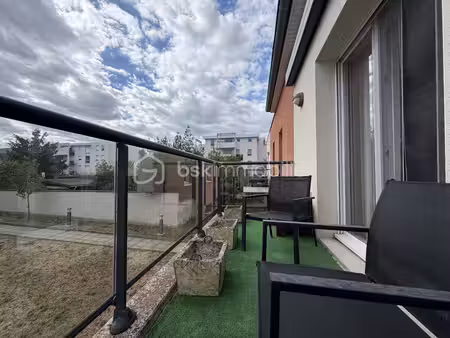 appartement en duplex avec balcon et garage