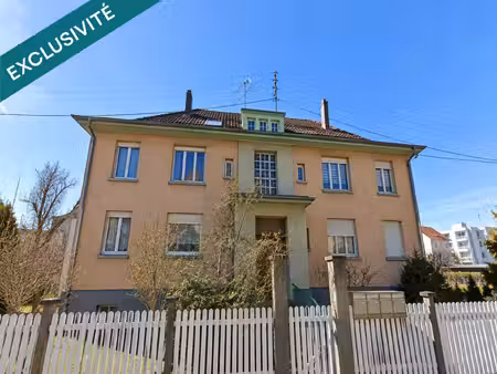 immeuble 297 m² monopropriété – 4 appartements t3 – 2 libres – terrain 1 442 m²