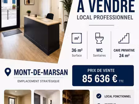 local d'activités à vendre