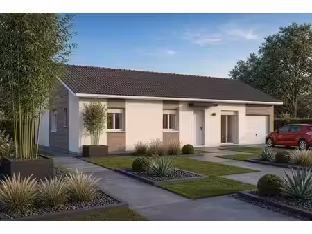 terrain avec maison neuf à vendre