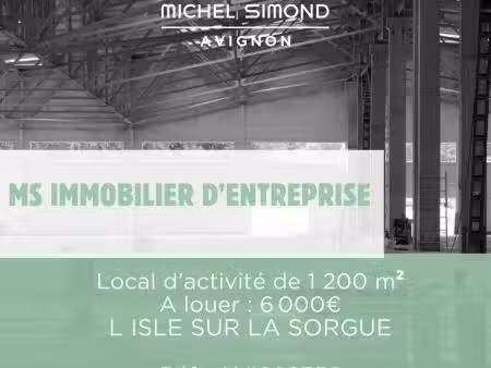 local d'activités à louer