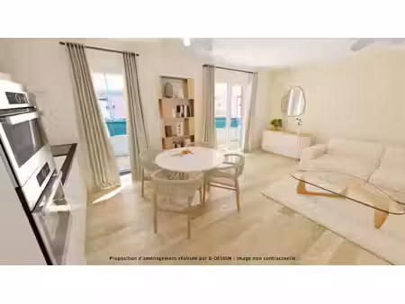 a vendre - appartement t2 + pk sous-sol - croix benite