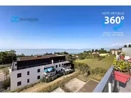 evian attique vue lac grande terrasse