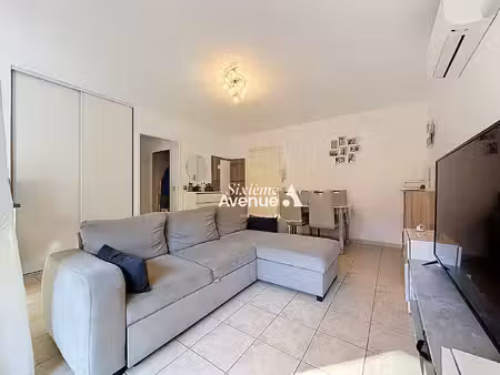 à vendre ? grasse | 2 pièces 41 m² avec terrasse et double garage | résidence sécurisée