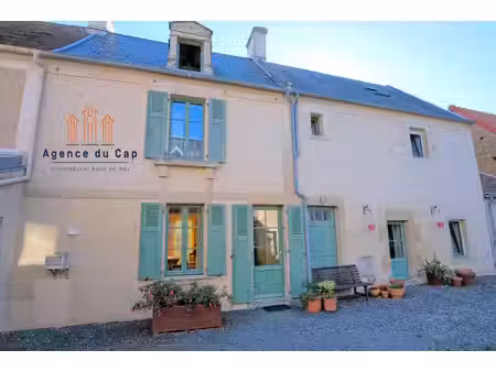 bernieres sur mer - maison de bourg avec vie de plain pied