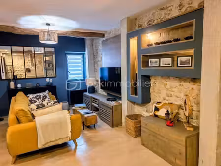 vallauris – maison de village 3 pièces 75 m² rénovée