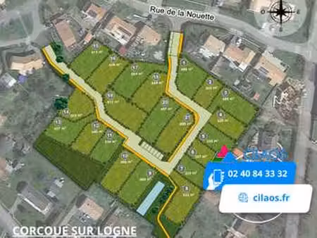 vente terrain à saint-philbert-de-grand-lieu (44310) : à vendre / saint-philbert-de-grand-