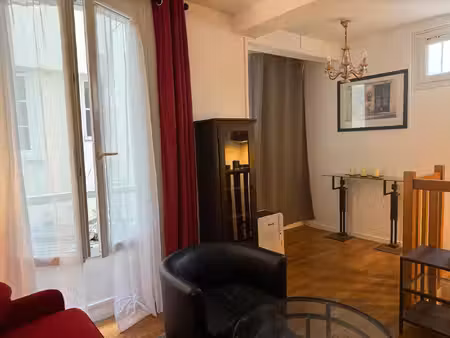 paris 7ème. 2 pièces meublées
