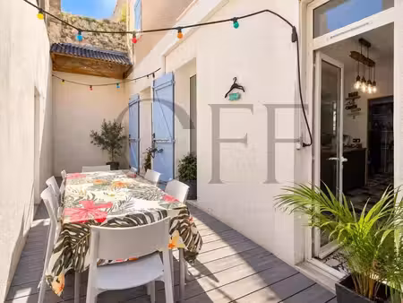 maison de ville de caractère – marseille 7e – à quelques pas des catalans et de la mer