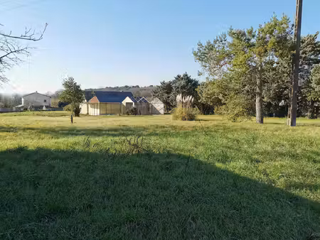 maison avec grand terrain constructible
