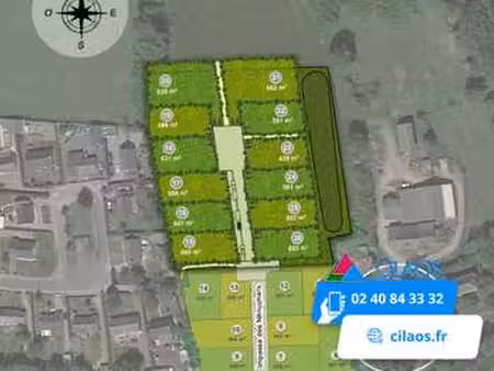 vente terrain à nozay (44170) : à vendre / nozay