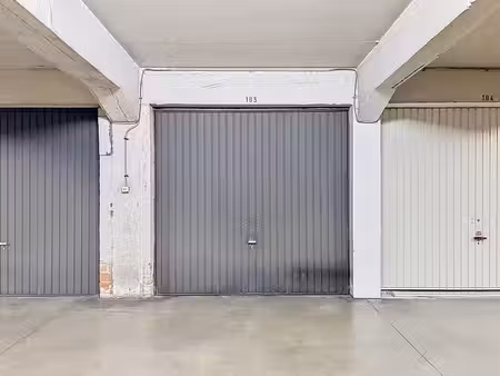 garage box fermé