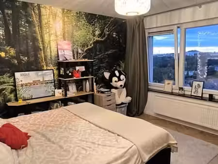 chambres lumineuses  avec vue  dans une colocation pour 3