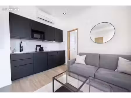 beausoleil – t2 avec vue monaco – location du 1er novembre au 1er mars