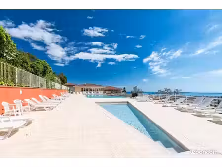 nice ouest – t2 meublé 43 m² – rez-de-jardin – piscine – box – clim