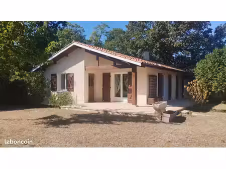 maison familiale de plain-pied lumineuse 94m² avec grand terrain et garage 33m² – sanguine