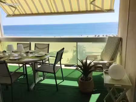 superbe appartement t3 avec terrasse vue mer et parking