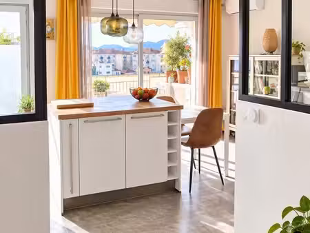 t3 - 55m² - vue degagee - garage