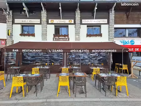 location gérance fond de commerce restaurant l’isard