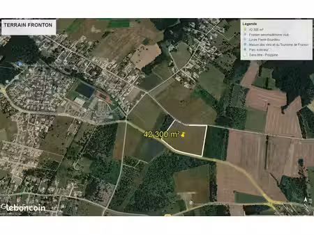 terrain fronton agricole