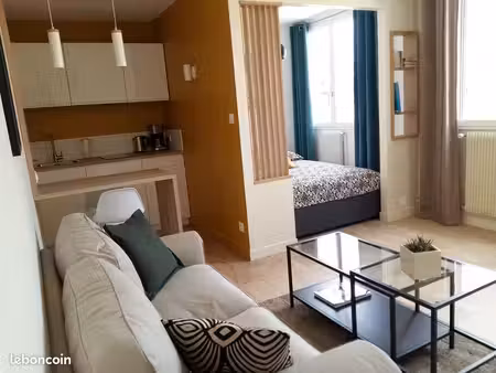 appartement f1 bis meublé – centre clermont