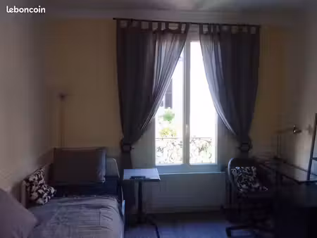 loue f2 meublé à courbevoie