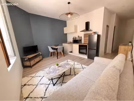 appartement t2 meublé - saint vallier