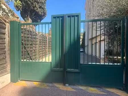 parking sécurisé sous-sol – accès double portail – le cannet proche cannes