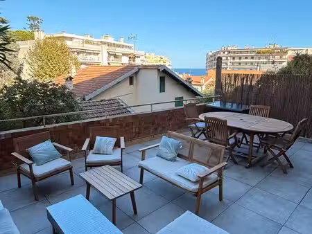 t3 meublé avec terrasse nice ouest