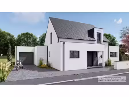 terrain avec maison neuf à vendre