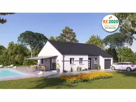 terrain avec maison neuf à vendre
