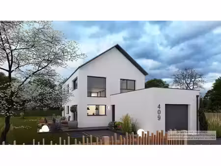 terrain avec maison neuf à vendre
