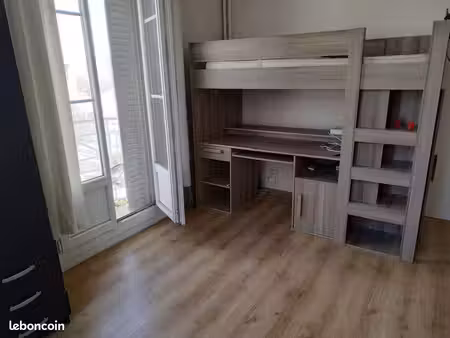 studio meublé 18m2 75005 820 euros cc