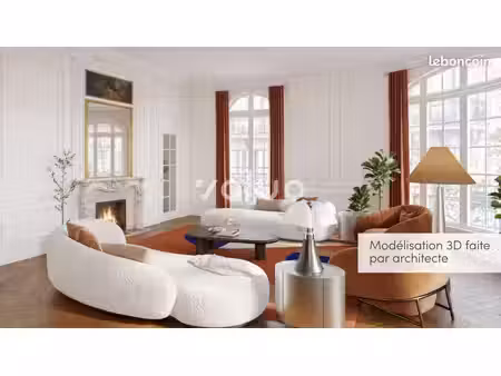 appartement 198 m² paris
