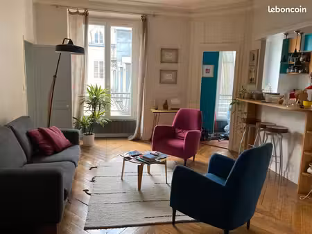 appartement paris 10- 2 pièces -52m2